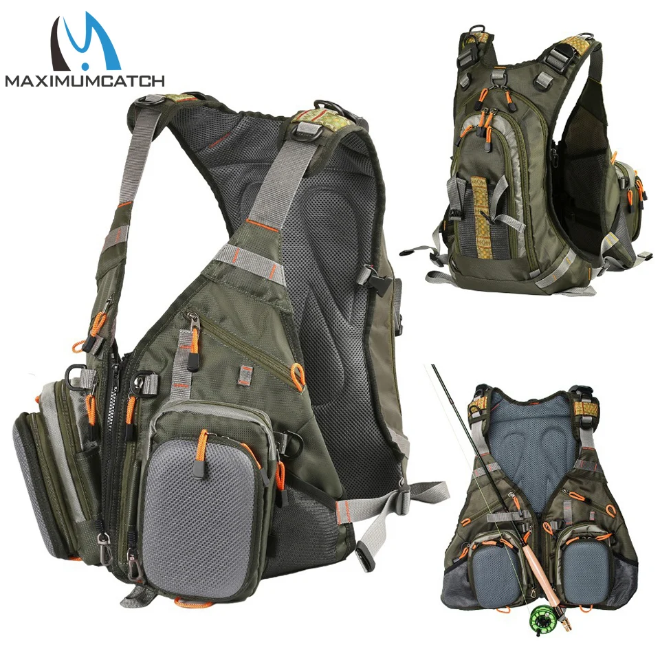 Buy Maximumcatch Fly Fishing Vest With Free Size