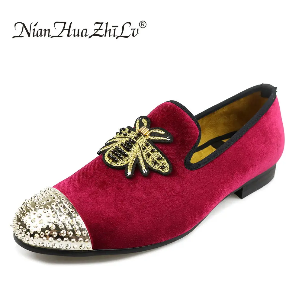 Men shoes 2019 Sneakers Handmade Men's Velvet Loafers Wedding Party Men Shoes Luxury Brand Noble Elegant Dress Shoes for Men Men shoes 2019 Sneakers Handmade Men's Velvet Loafers Wedding Party Men Shoes Luxury Brand Noble Elegant Dress Shoes for Men