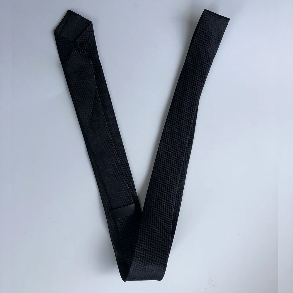 Game DetroitBecome Human Cosplay Connor RK800 Tie For Man Women Classic Business Slim Necktie Fashion Shirt Dress Accessories1