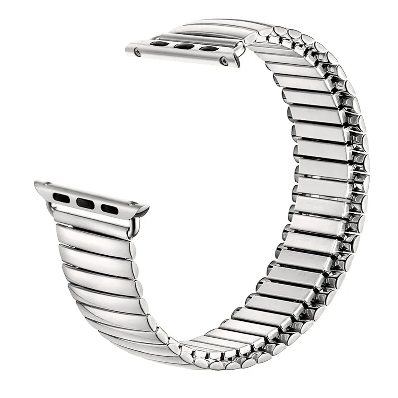 

Classic Stretch Stainless Steel Strap for Apple Watch Band Telescopic Replacement Straps Wrist Watchband for iWatch Series 1 2 3