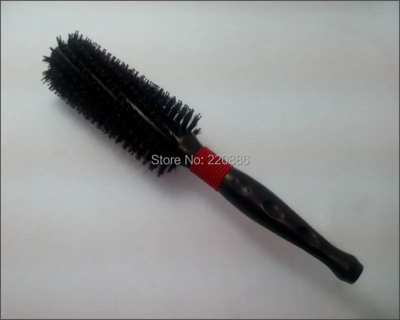 

Round Hair Brush Boar Bristle Hair Brush Wooden Hair Brush GIC-HB535 (1 Piece Row 12/14) Free Shipping