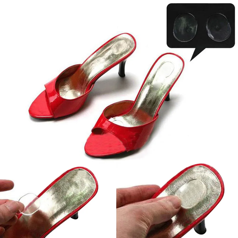 

6PCs = 1 pack Women Ladies Girls Unixes Silicone Gel Shoe Insole Inserts Pad Cushion Foot Care MR0039