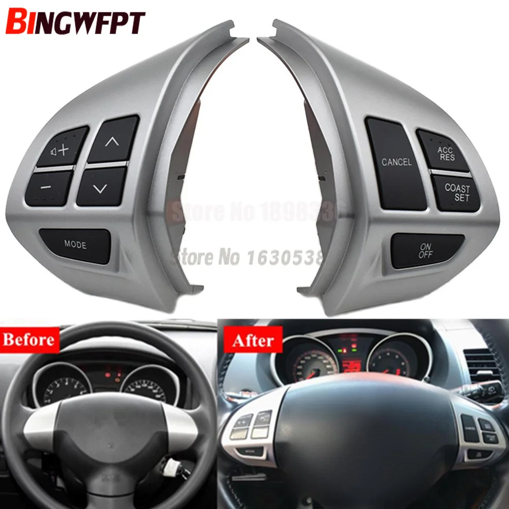 

High QUALITY Cruise Control Switch Button Multifunction Steering Wheel Button Cruise Control Switch For Peugeot 4007 2007