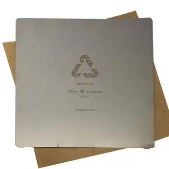 

FLEXBED 3D Printing Build Surface Spring Steel Sheet with PEI for CR-10 Heated Bed, 300x305mm Square,Easy-Removal&Flexible