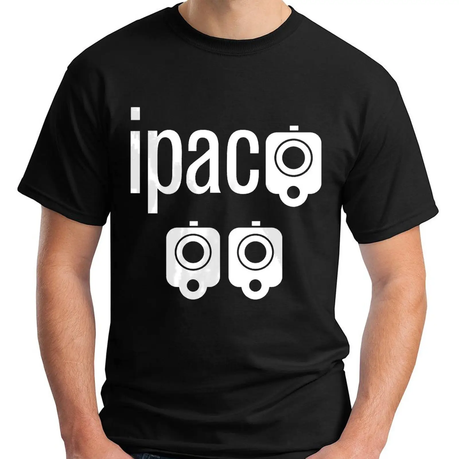 New I Pac Black Men s T Shirt Size S 5XL Men T Shirt Cotton 100 Top