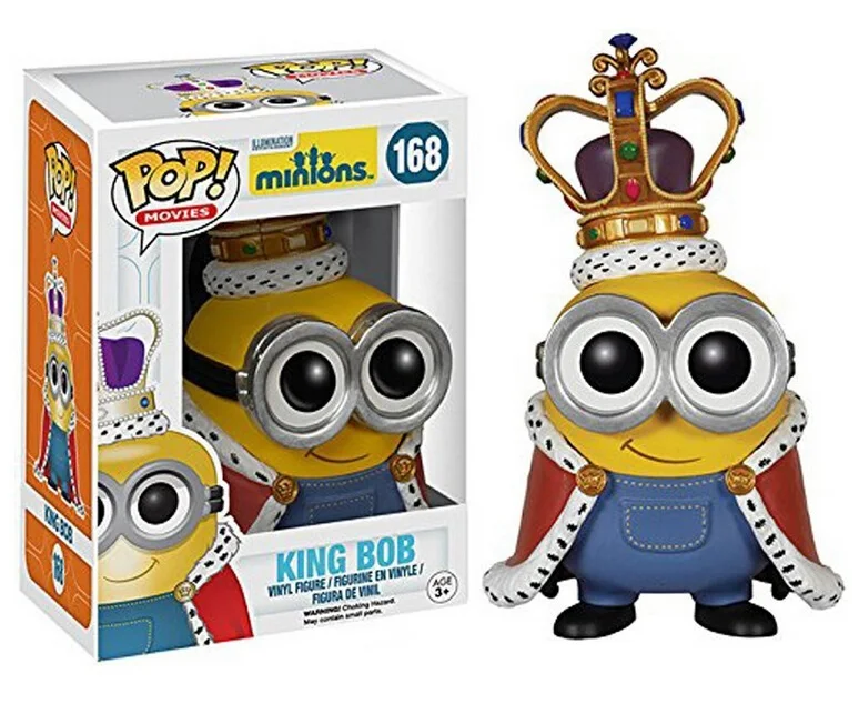 FUNKO POP Despicable Me Minion King BOB 