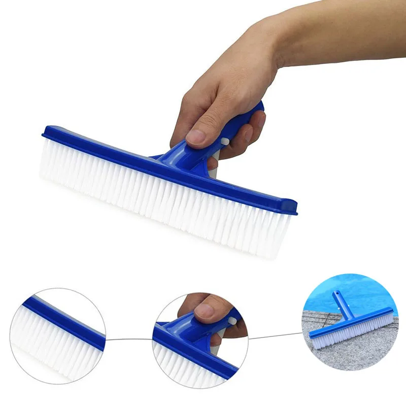 

High Convenient Durable 10 Inch Pool Central Residental Swimming Pool Floor Wall Cleaning Brush Head UEJ