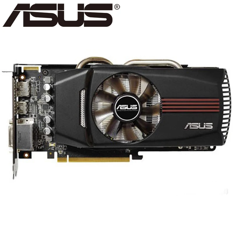 Видеокарта ASUS оригинал HD6850 1 ГБ 6850 бит GDDR5 видеокарты для ATI Radeon HD б/у VGA карты HDMI DVI в