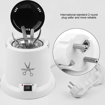 

1 Set Nail Art Tools High Temperature Sterilization Sterilizer Box Nail Equipment Easy Use Mini Disinfect Machine Disinfector