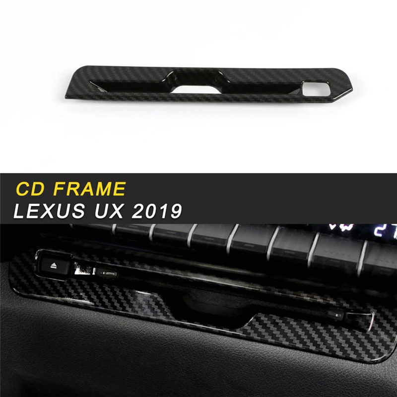 

A/C Vent CD Player Panel Cover Trim Frame Sticker Interior Accessories for Lexus UX 2019 Car Styling