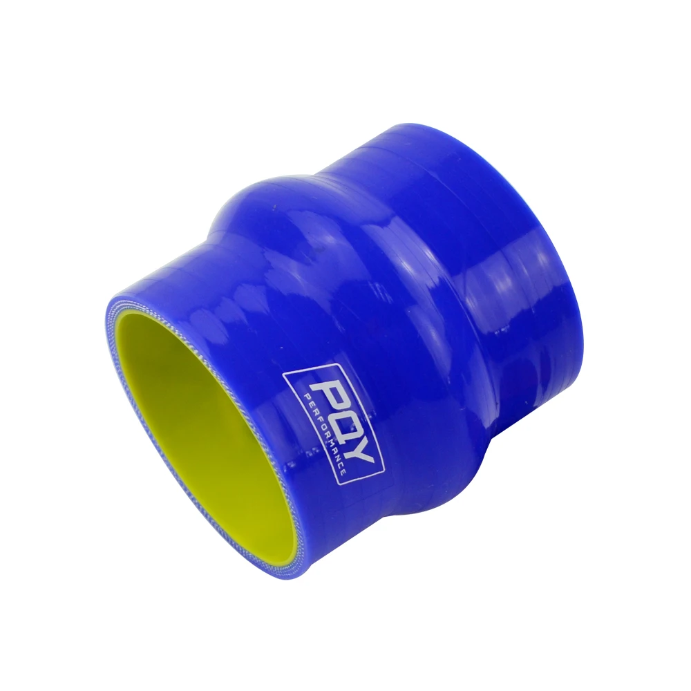WLR Racing Blue &amp Yellow 2.5&quot 64mm Hump Straight Silicone Hose Intercooler Coupler Tube Pipe With PQY Logo HSH0025 QY|Шланги и