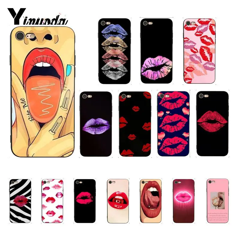 Yinuoda сексуальный защитный чехол для iphone SE 2020 8 7 6 6S 6Plus X XS MAX 5 5S XR 10|Бамперы| |