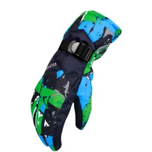 Men's Ski Gloves Fleece Snowboard Gloves New Snowmobile Motorcycle Riding Winter Gloves Windproof Waterproof Snow Gloves new men s ski gloves snowboard gloves motorcycle riding winter children ski gloves windproof waterproof unisex snow gloves
