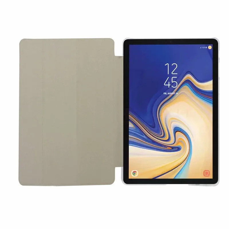 Новый чехол из искусственной кожи для Samsung Galaxy Tab S4 10 5 2018 SM T830 T835 T837 дюймов умный