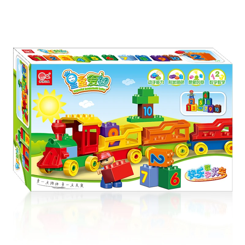 number train lego duplo