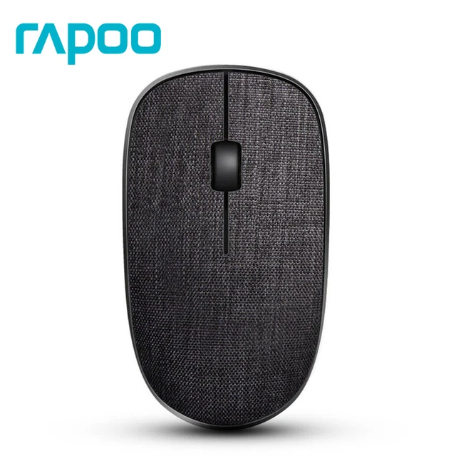 Rapoo 3500Pro Optical 2.4G Wireless Mouse USB Gaming Mice with Soft Fabric Cover Super Slim Portable For Laptop Computer PC Game