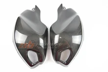 Lado Do Tanque de Cobre Para Ducati Monster 696 795 796 Cheio De Fibra De Carbono Sarja 100%