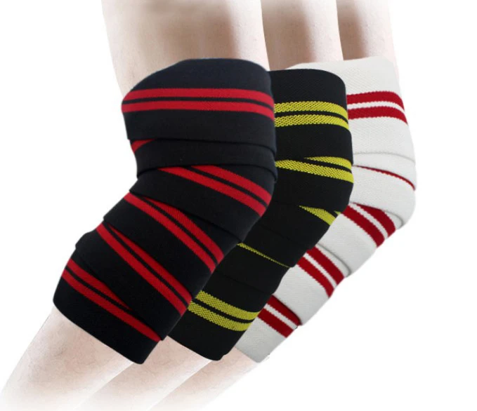 Sports Knee Wraps (Pair) for Cross Training ,Gym Workout,Weightlifting