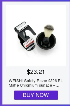 Borboleta de Metal Fosco de Alta Cor de Bronze Safety Razor Double Edge Navalha Weishi Prateado 9306 f 9306 c 9306 i Arma Preto Qualidade Novo 10 razor metal