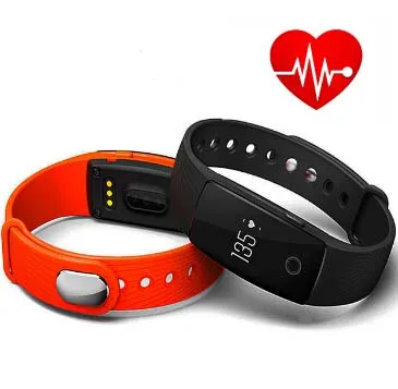 Smart Band ID107 Fitness Bracelet heart rate monitor Smart Wristband Activity Tracker for iOS Android phone