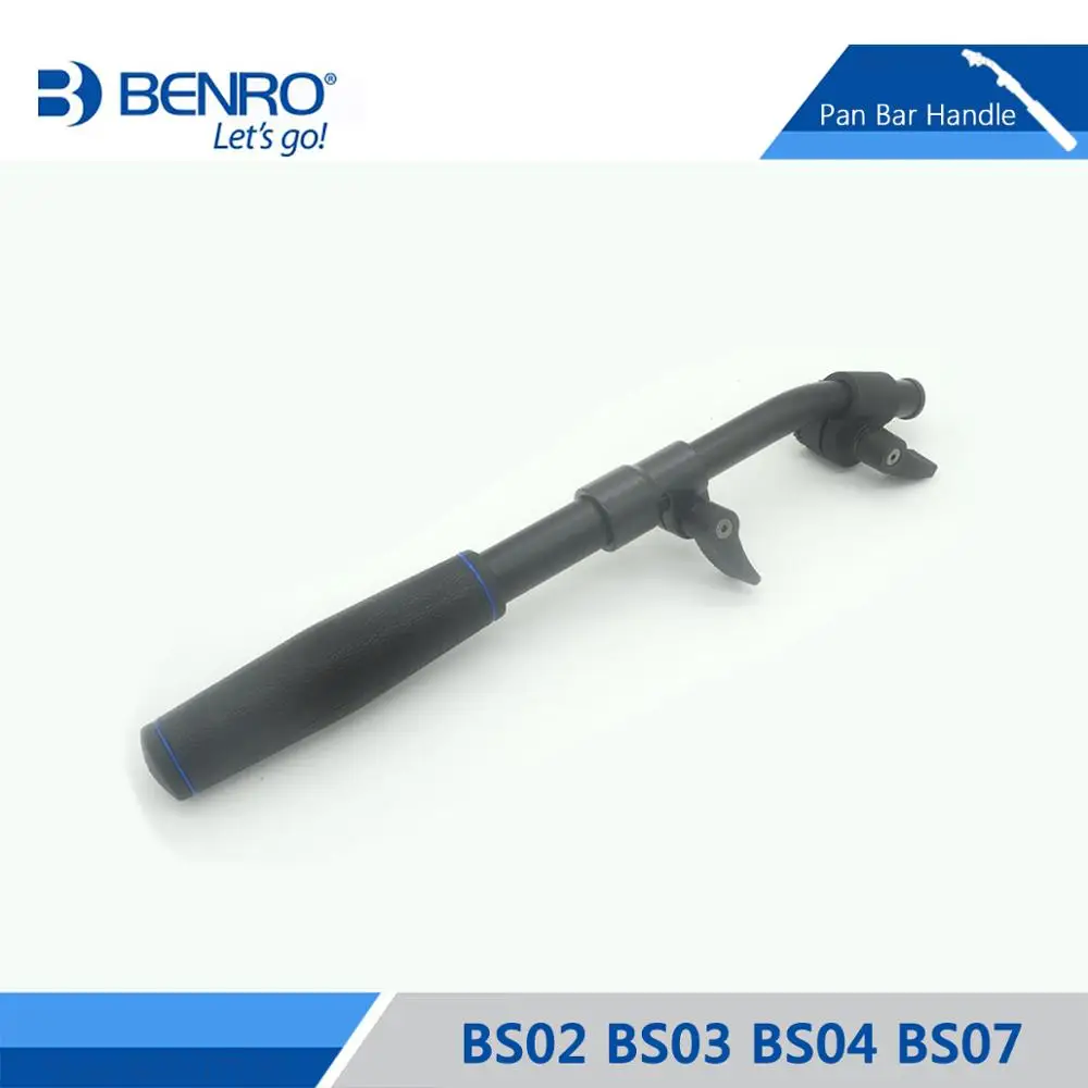 Benro ручка BS02 BS03 BS04 BS07 Алюминий ручка для камеры Benro S2 S4 S6 S7 H8 H10 KH25N KH26NL видео насадки для душа