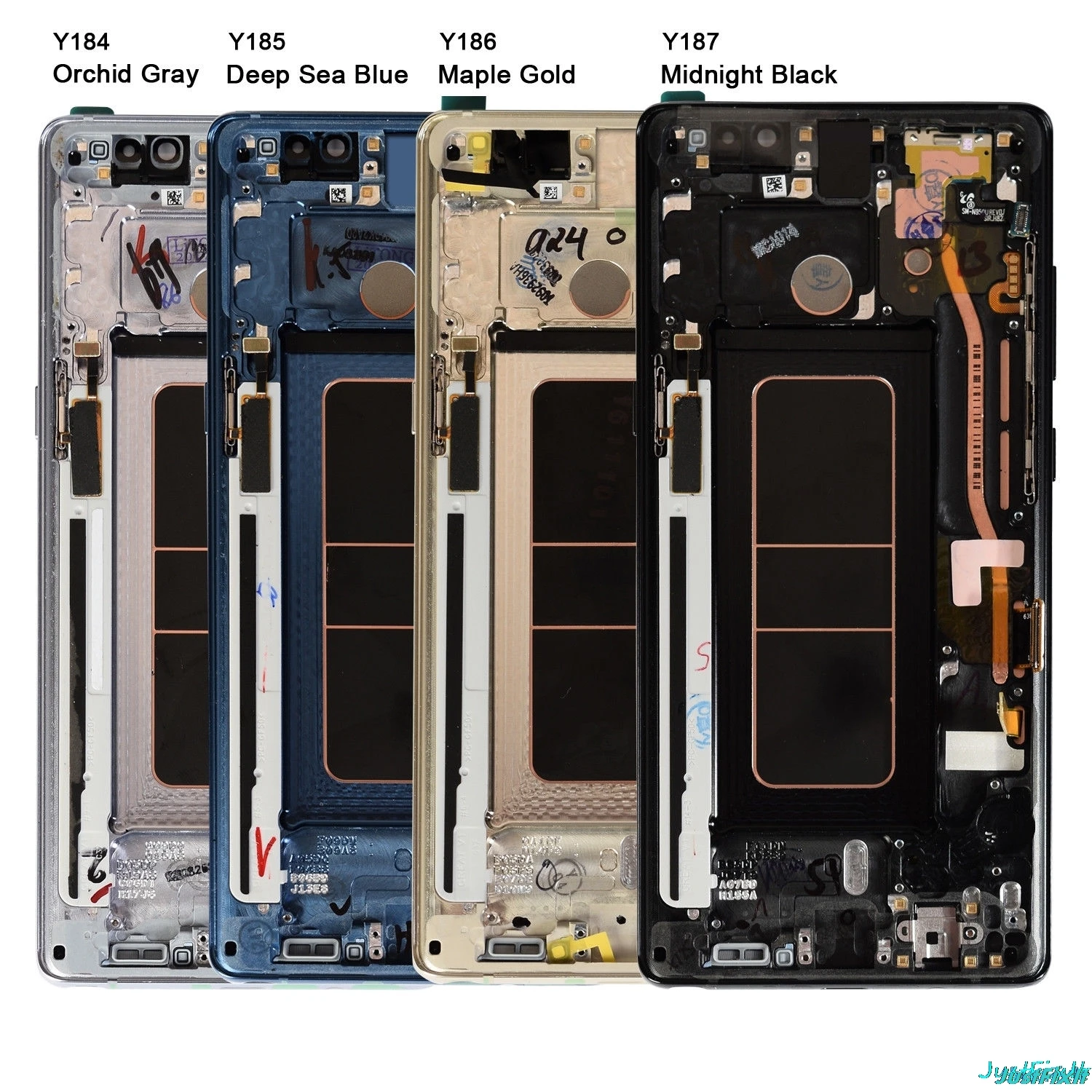 Для samsung Galaxy Note 8 N950FD N950U горящий в тени ЖК-дисплей кодирующий преобразователь сенсорного экрана в сборе 6," Super Amoled
