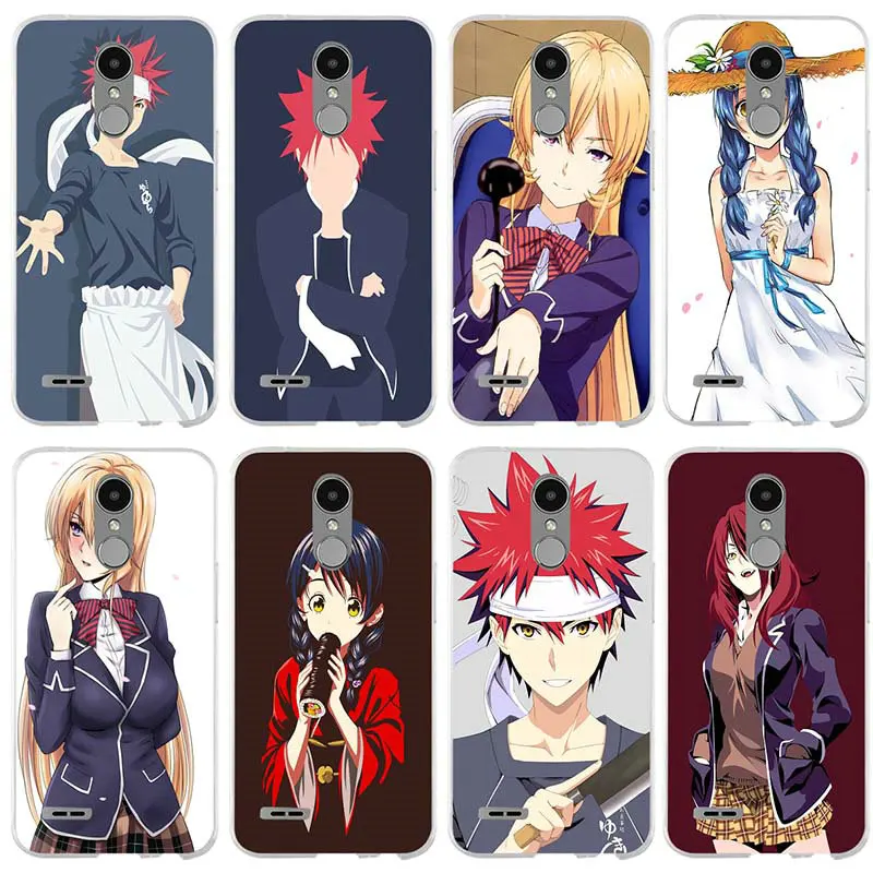Мягкий силиконовый чехол для телефона Food Wars Shokugeki No Soma LG G2 G3 Mini G4 G5 G6 K4 K7 K8 K10 2017 Nexus 5