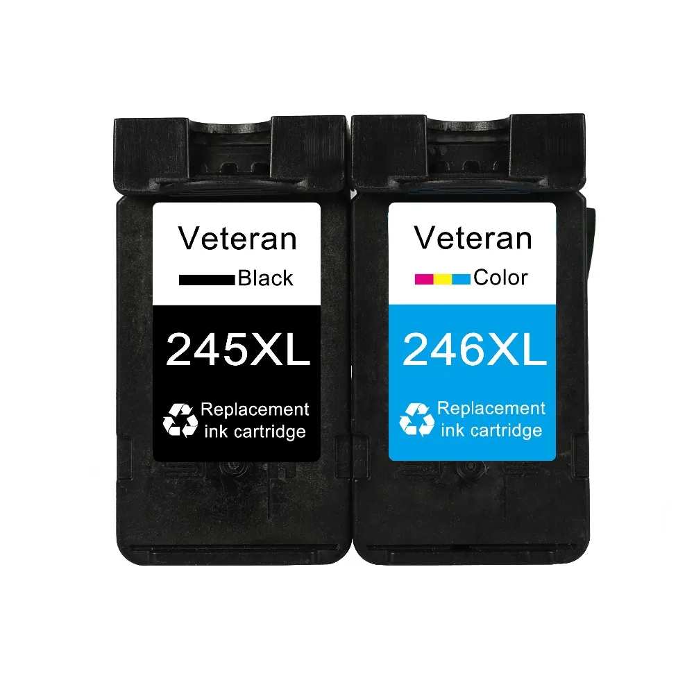 Veteran PG245 CL246 Замена для Canon PG 245 CL 246 PG-245 чернильный картридж Pixma IP2820 MX492 MG2924 MG2520 MG2920 |