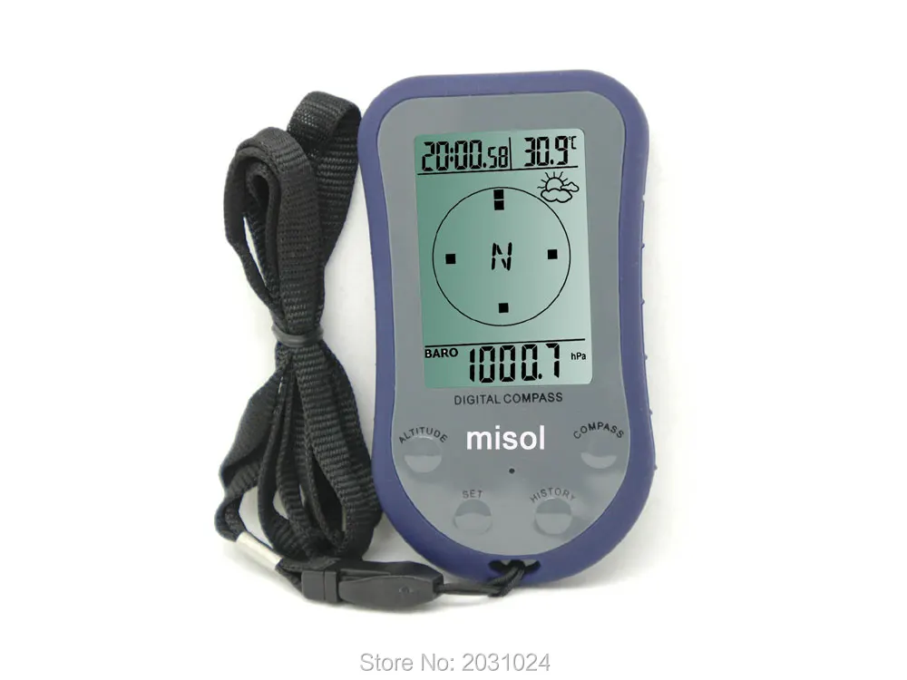 

1 unit of Digital LCD Compass Altimeter Thermometer Barometer water proof