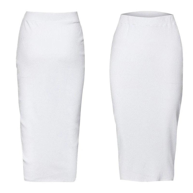 Женские юбки сексуальные с высокой талией Облегающие карандаш повседневные