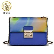 Pmsix 2017 diseñador de la marca de lujo de estilo chino bolsas de hombro pequeña bolsa de mensajero 240003