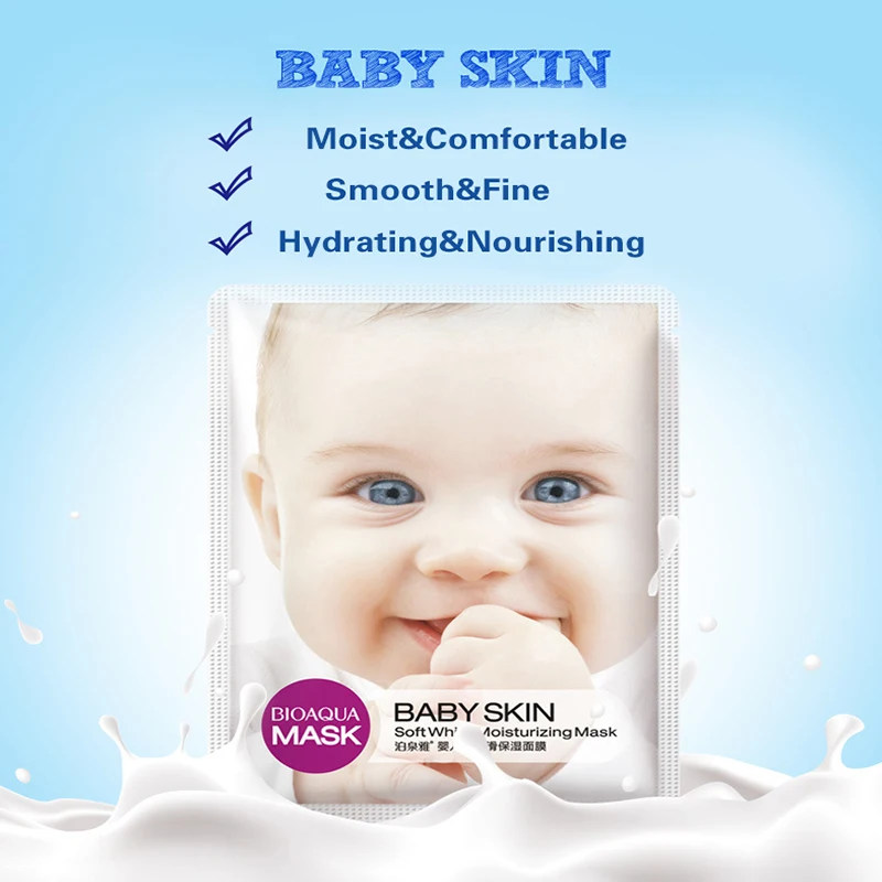 Beauty-whitening-Face-Masks-Baby-like-skin-Facial-Mask-Smooth-Moisture-Nutrition-Essence-Skin-Care-Keep