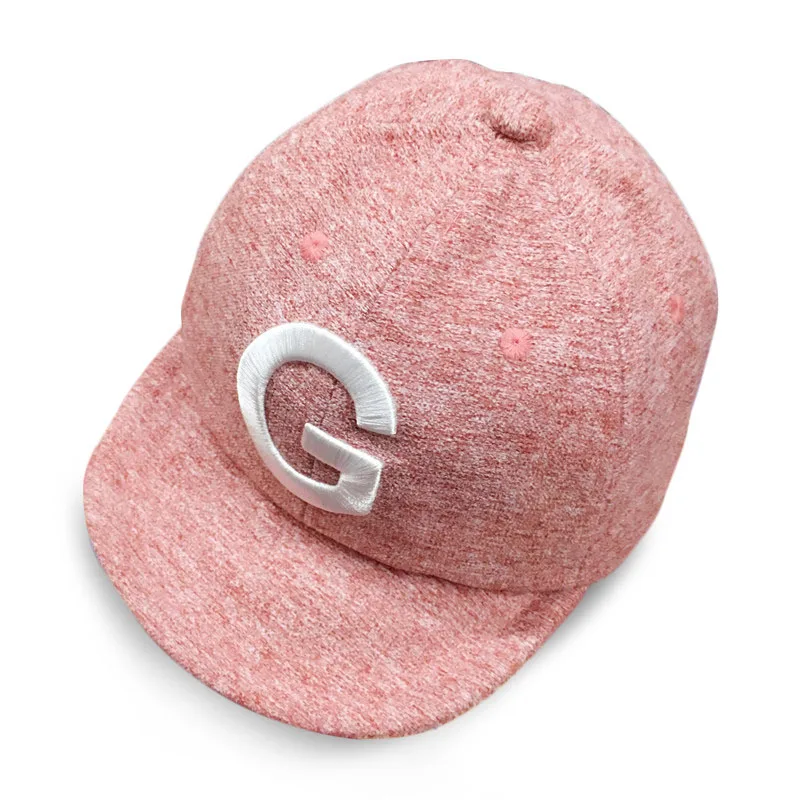 style 2 pink Letter Baby Hat Baseball Cap Kids Baby Boy Girl Sun Hat Adjustable Summer Children Snapback Hip-Hop Hat Casquette Enfant - Color: style 2 pink