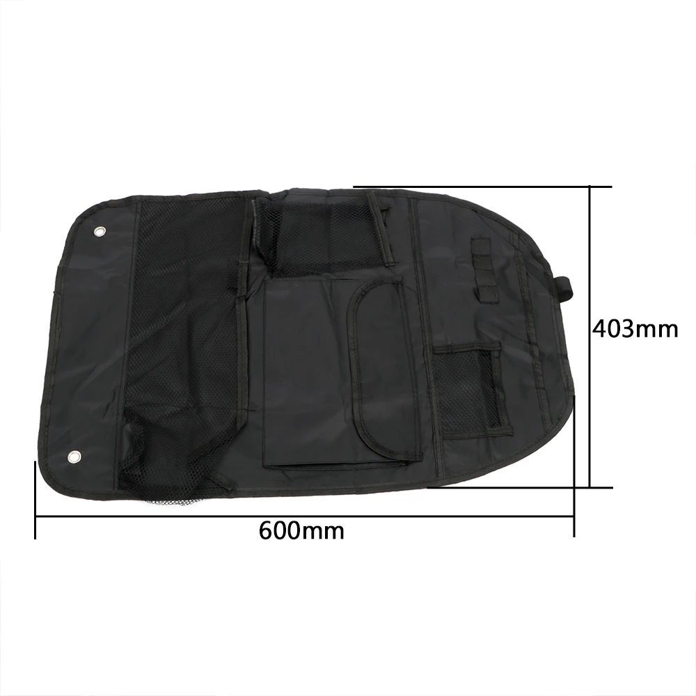 YOSOLO 60cmx38cm Oxford Fabric Car Seat Back Organizer Storage Bag Multi Pocket Hanging Pouch Stowing Tidying Car Accessories YOSOLO 60cmx38cm Oxford Fabric Car Seat Back Organizer Storage Bag Multi Pocket Hanging Pouch Stowing Tidying Car Accessories