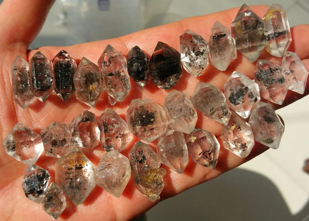 Натуральный Тибетский черный фантомный скелетный кварц 101g30|quartz crystal natural|crystal knobs