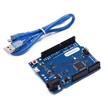 

1 set / Leonardo R3 development board ATMEGA32U4 module Official version with data cable