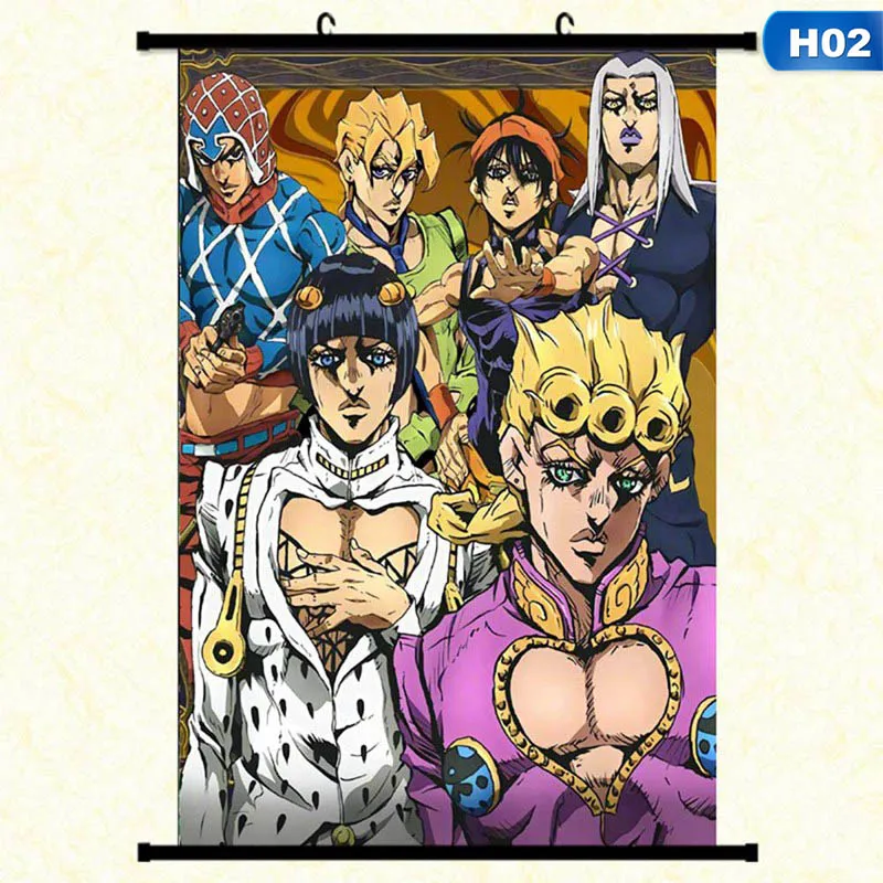 H873 JoJo/'s Bizarre Adventure Hot Japan Anime Art Silk Poster