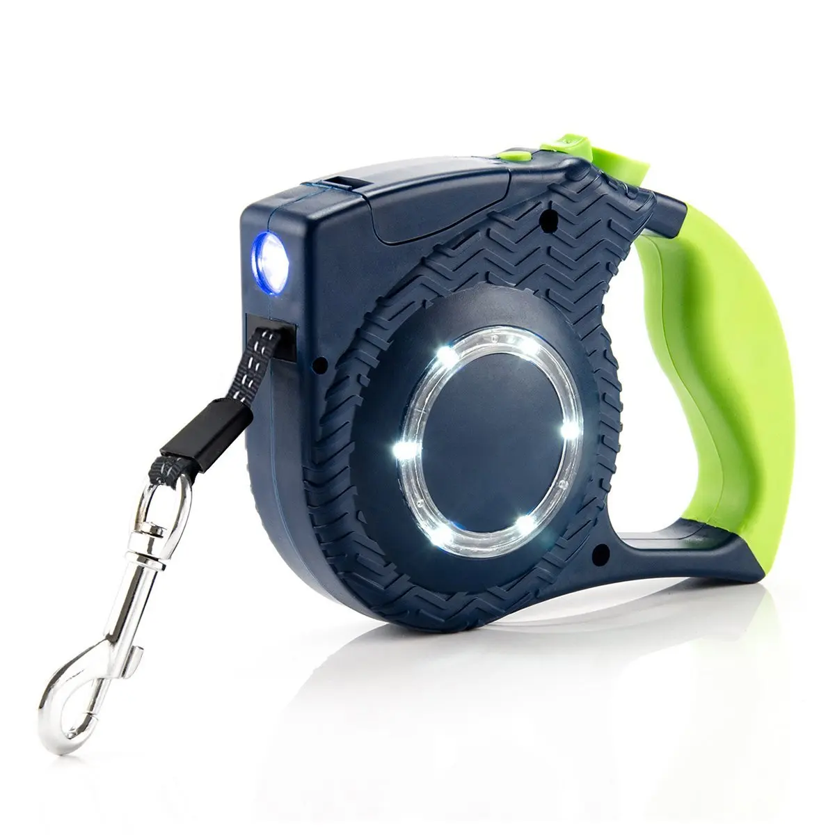 

LED Lights Nylon Walking Pet Leash Retractable Dog Leash