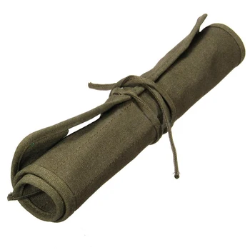 

Affordable Roll Pencil Case Pens Roller Bag Brushes Pen Roller Canvas
