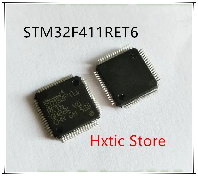 Новинка, 5 шт./лот STM32F411RET6 STM32F411RE STM32F411 LQFP-64 IC