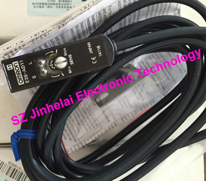 

E3S-AR11, E3S-AD11 New and original OMRON Photoelectric sensor 2M 10-30VDC