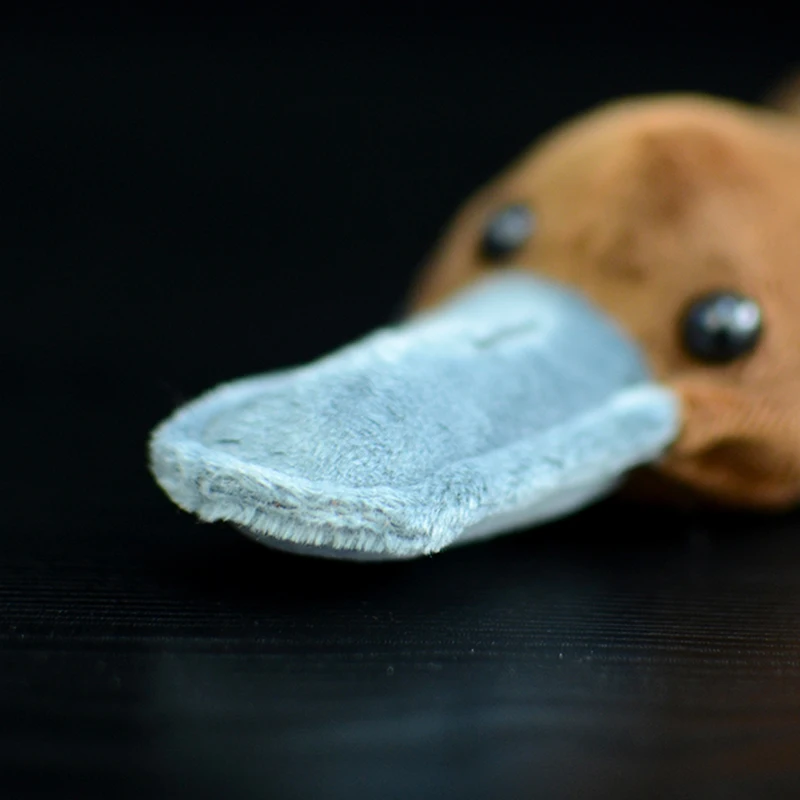 20 см реалистичные милые мягкие игрушки Утконос плюшевые игрушки милый моделирование Утконос плюшевые животные игрушка с песком подарки для детей