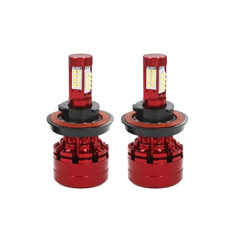 

Brand New 2PCS CSP H13 6000K LED Super Bright 4-Sides Car LED Headlight Kit White Light