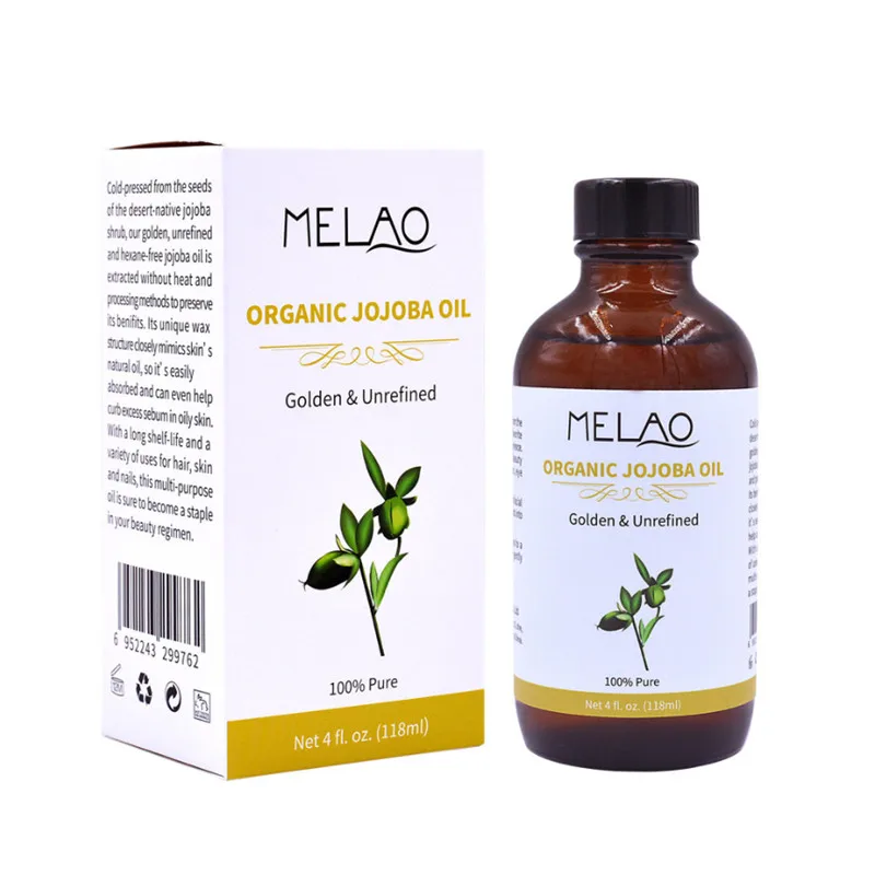 Melao 100 Pure Natural Jojoba Oil For Skin Organic Hair Pure Cold