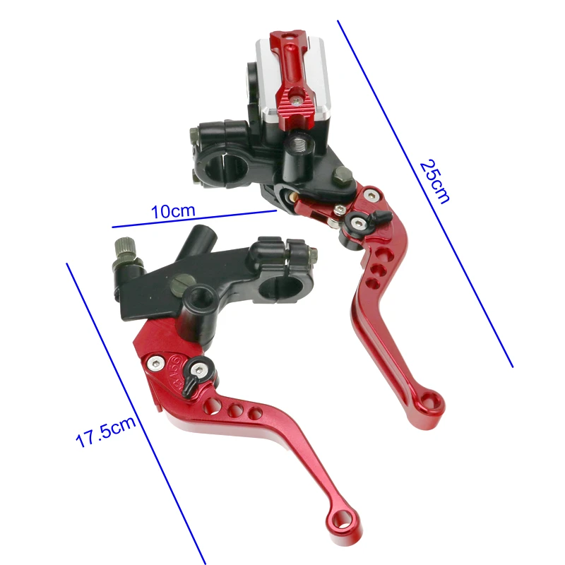 MotoLovee 1 пара Универсальный Мотоцикл Регулируемый 7/" 22 мм тормозной цилиндр сцепления водохранилище Рычаги