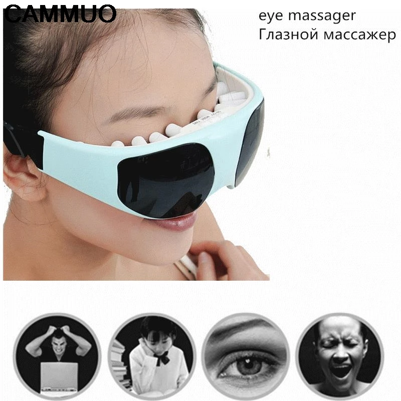 

Protect Your Eyes Safe Relaxation Mask Migraine DC Electric Health Care Forehead Eye Massager Device Release Alleviate Fatigue
