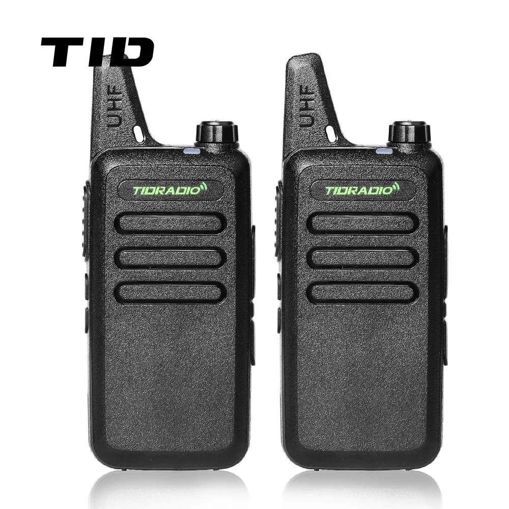 Mini Walkie Talkie TID Radio TD M8 Two Way Radio UHF 400 470MHz Communicator CB Ham