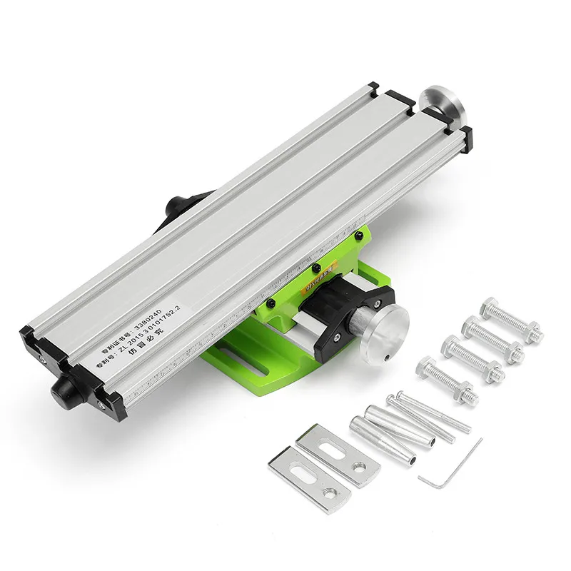 

Miniature High Precision Multifunction Milling Machine Bench Drill Vise Fixture Worktable X Y-axis Adjustment Coordinate Table