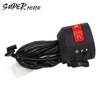 

Motorcycle high light left right turn signal horn start switch handle Button assembly For Honda Rebel CA250 CMX250 CMX250C CA250