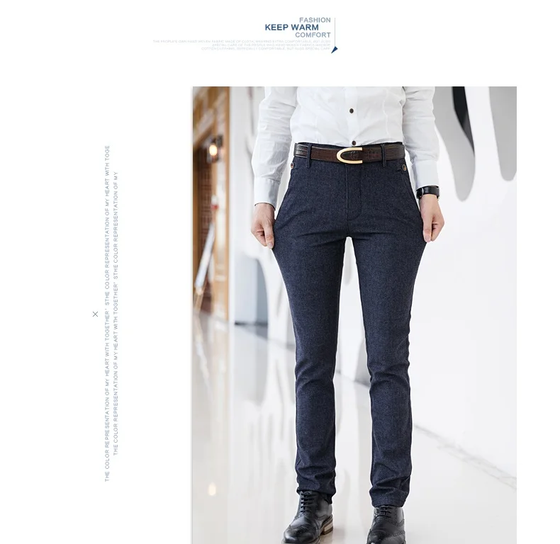 2018 Для мужчин повседневная одежда брюки комфорт большой Размеры 28-38 Фирменная Новинка Мода Дизайн хлопок на открытом воздухе длинные брюки